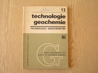Sborník geol. věd č.12, 1974, 170 stran